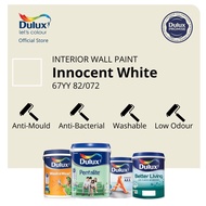 Dulux Wall/Door/Wood Paint - Innocent White (67YY 82/072) (Ambiance All/Pentalite/Wash &amp; Wear/Better Living)
