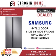 Samsung 647L 2 Door Side By Side Fridge SPACEMAX™ RS62R5004M9 | RS62R5004M9/SS