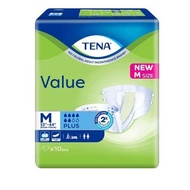 TENA VALUE ADULT DIAPERS M 10'S /L8'S