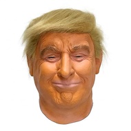 NEW Funny Trump Figure Mask Donald Trump Halloween Cosplay Mask Character Dress Up Prop for Festival