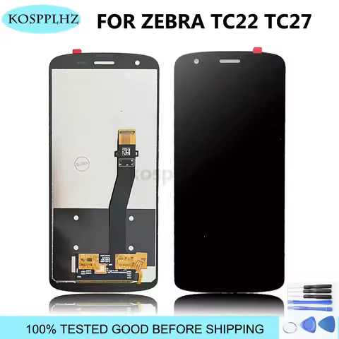 A+ Quality For ZEBRA TC27 Smartphones LCD Display Screen Front Touch Glass Panel Replacement For ZEB
