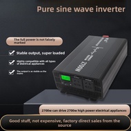 Pure Sine Wave Inverter for Car and Home Use, Full Power 12V 24V 48V 60V 72V 96V to 220V Converter