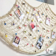 Fishing Grid Grid Photo Wall Decoration Kindergarten Home Creative diy Layout Modern Color Photo Fra
