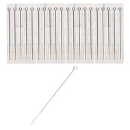 EORTA 40 Pcs Disposable Tattoo Needles 3RL 5RL 7RL 9RL Round Liner Stainless Steel Shaders