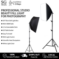 LED Light Box Beauty Fill Light Video Lighting Kit For Photography Portrait Studio Vlogging Live Str