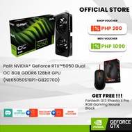 Palit NVIDIA GeForce RTXTM5050 Dual OC 8GB GDDR6 128bit GPU (NE65050S19P1-GB2070D)