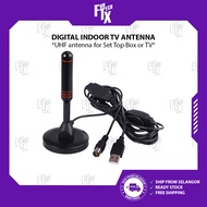 FunTechX TV Indoor UHF Antenna 8Meter Antena MYTV DVB T2 DVBT2 Antenna HDTV Anolog TV Digital TV Ant