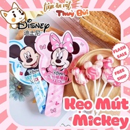 Mickey / Minnie Strawberry Lollipops, Disney Fictional Character Lollipops, Fruit Lollipops, Mickey 