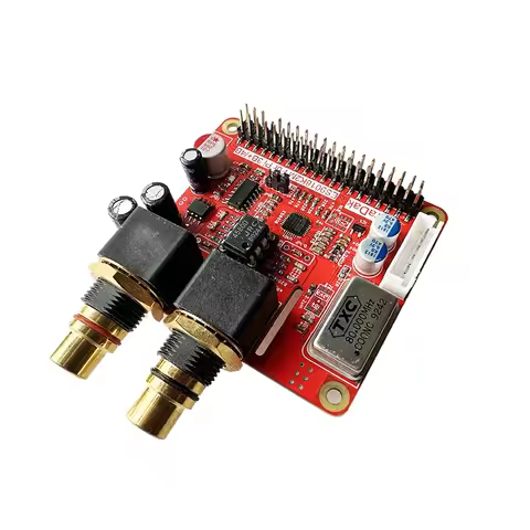 ES9018K2M Raspberry Pi Expansion Decode Board I2S DAC Digital Audio Sound Card 4580D OP AMP For Rasp