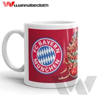 Bayern Munich Glass Bayern Munich Mug Print Custom Mug Collection Football Souvenir Bayern Munich Mu