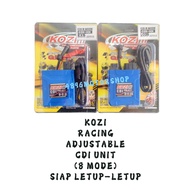 ( 8 MODE LETUP LETUP ) KOZI RACING ADJUSTABLE CDI UNIT LC135 LC V1-V7 EX5 DREAM WAVE100 WAVE100R EX5