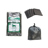 PK ถุงขยะดำเนื้อ PE ขนาด 36"x45" (แพ็ค 5 กก.)