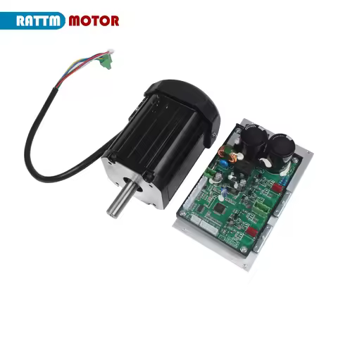 850W 1100W DC Brushless Lathe Spindle Motor With Control Board Card ControllerFor CD-210V MX-210V WM
