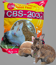 อาหารกระต่าย สูตรผสม วิตามิน  ขนาด 1 kg.