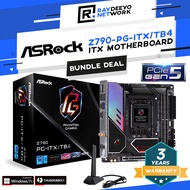 ASRock Z790 PG-ITX/TB4 DDR5 Mini-ITX Motherboard [LGA1700/PCIE 5.0/PCIE GEN 4x4/Wi-Fi 6E/Bluetooth]