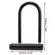 (SG shop) bicycle u lock bike key lock bicycle chain