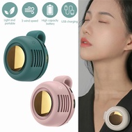 Portable silent fan mini bladeless fan adjustable 3-speed suspended waist fan rotating body clip fan