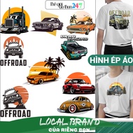 [Ironed, heat pressed image] Car image S2