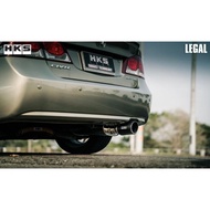 ท่อ HKS Legal ปลายคาร์บอนแท้ Civic FD 1.8 2.0 (2006-2013)