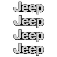 4ชิ้นออโต้เครื่องเล่นเพลงสติ๊กเกอร์โลโก้ลำโพงเสียงป้ายสติกเกอร์อุปกรณ์เสริมรถยนต์สำหรับ Jeep Wrangler Compass Grand Cherokee Patriot Liberty Renegade
