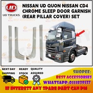 NISSAN UD QUON NISSAN CD4 CHROME SLEEP DOOR GARNISH(REAR PILLAR COVER) SET HIGH QUALITY