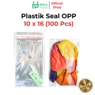 OPP Plastic Seal 10x16 (100 sheets) Clear Plastic Seal 10 x 16 Glue Adhesive Bread Invitation