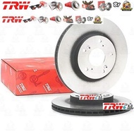 TRW Front Brake Disc 1 Pair/2 Pieces HONDA BRV BR-V B-RV Year 2015-Present DF4486 Size 282 mm Thickn