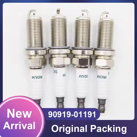 4pcs 90919-01191 SK20HR11 Iridium Spark Plug For Toyota Lexus LS460 GX460 4Runner FJ Land Cruiser Se