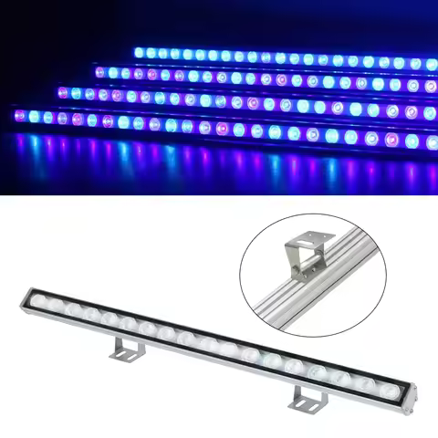 Custom 60cm 90cm 120cm 150cm LED Aquarium Bar Grow Light Strip IP65 Waterproof Blue White for Fish T