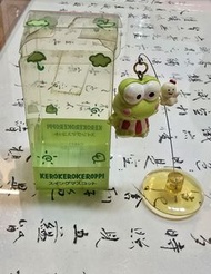 中古日本sanrio Keroppi Kerokerokeroppi 膠公仔擺設