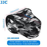 JJC Quick Release DSLR กระเป๋ากล้อง Neoprene กระเป๋ากันรอยสำหรับ Fujifim X-T5กล้องเลนส์ XF 16-80มม./