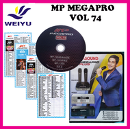 Megapro MP-1000DANAYA / MP-1000PRO / MP-1000 / DX-2 New Updated Volume 74 CD with Songbook