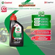 Dầu nhớt xe tay ga CASTROL POWER1 ULTIMATE SCOOTER 10W-30 4-AT (0.8L)