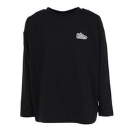 New Balance - (日本平行進口)New Balance儿童鞋贴长袖衬衫ABT55558BK恤衫