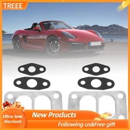 treee Turbo Gasket Set  Mounting Kit Easy Installation 2 Pcs Metal Alloy Paper Turbocharger for HX35