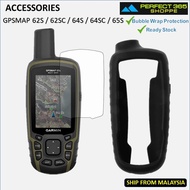 Accessories - Garmin GPSMAP 62s 62sc 64s 64sc 65s Screen Protector Silicone Case