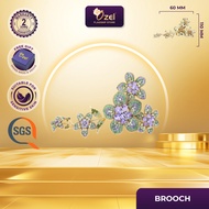 Ozel Premium Brooch Daggling B420 | Kerongsang & Pin Tudung, Hijab, Baju Kurung & Kebaya