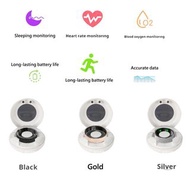 ✨V3 智能健康監測戒指｜磨砂質感｜IP68防水｜心率血氧睡眠監測｜戶外運動計步神器 Smart Health Ring｜Sleep, Heart Rate, SpO2 Monitor｜IP68 Wa