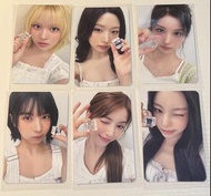 Nmixx小卡 特典 冰块造型 Makestar Lily Haewon Sullyoon Bae Jiwoo Kyujin