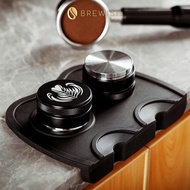 (Crazy Sales) BREWISH Barista Coffee Tamper Silicone Mat Espresso Coffee Powder Press Tamping Mat Co