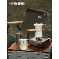 轟炸機雙閥摩卡壺 意式濃縮咖啡壺家用煮咖啡戶外器具MHW-3BOMBER