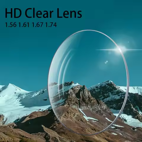 CR39 HD Clear Lens for Myopia Hyperopia Reading Prescription Progressive multifocal Professional Gla