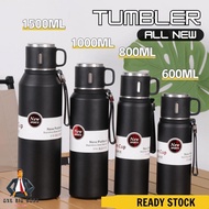 [1500ML] Tumbler Termos Keluli Tahan Karat 316 Botol Air Besar Tahan Sejuk Water Bottle Thermos Stai