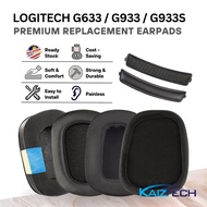 1Pair Logitech G633 G933 G635 G935 G633S G933S Headset Replacement Earpads Cushion Earpad