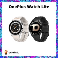 OnePlus Watch Lite - 44.98mm - Bluetooth/WiFi - Black Steel - Slim Build, Weightless Wear - Up to 10