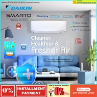 Program NUR Seda Daikin SMARTO Premium Inverter Air conditioner 1.0hp FTKH28BV1MF | 1.5hp FTKH35BV1M