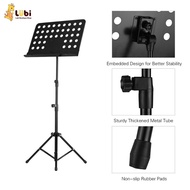 Portable Music Sheet Stand Lyrics Stand Heavy Duty Music Accessories Adjustable Folding Music Stand