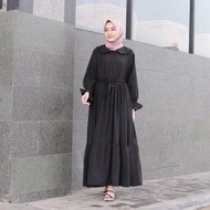 ~[Dijual] Baju Muslim Wanita Terbaru 2021 Gamis Wanita Modern Jumbo