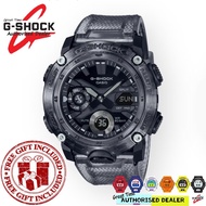 (READY STOCK) Official Marco Warranty CASIO G-Shock Carbon Core Guard GA2000SKE 8A TRANSPARENT PACK 