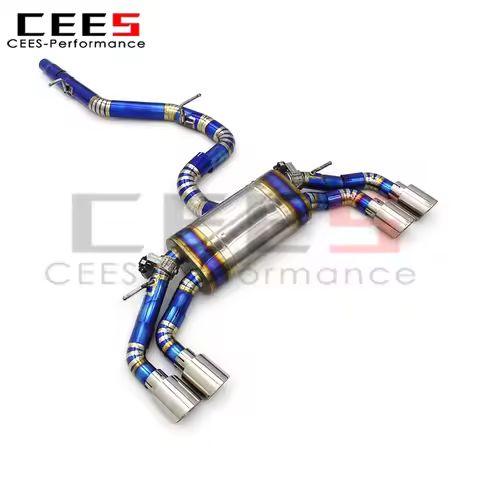 CEES High Performance Valvetronic Catback Exhaust for VW GOLF MK7 7R 7.5R 2.0T 2012-2019 Escape Exha